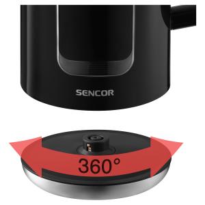 Elektrik çaydan Sencor SWK 0951BK