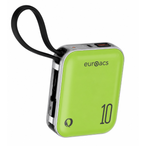 Power Bank EUROACS 10000mah EU-QW41 Green