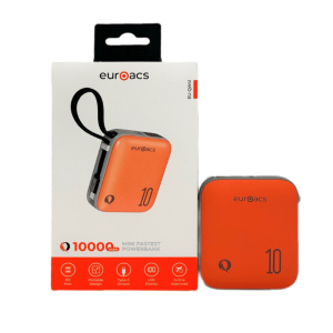 Power Bank EUROACS 10000mah EU-QW41 Mini Orange