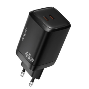 Адаптер EUROACS PD 45W EU-MQ345 2PD BLK
