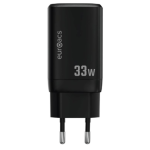Адаптер EUROACS USB 33W EU-MQ350 BLK