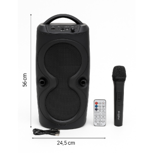 Portativ akustika FONI 3x6.5"  FN-S6536 60W MIC+REM