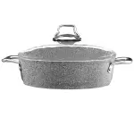 Кастрюля Shosman pro-plus 28 sm Grey