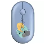 Mouse 2E MF300 FLORA:MALLOW Silent WL BT, Blue