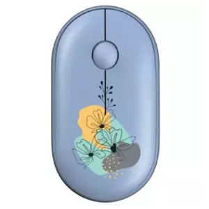 Mouse 2E MF300 FLORA:MALLOW Silent WL BT, Blue