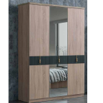 Paltar dolabı Relaks 3 qapılı Gənc Açıq Ceviz