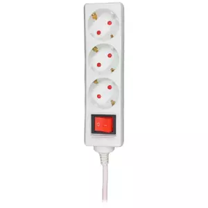 Удлинитель Voltam VP-01 1.5m White